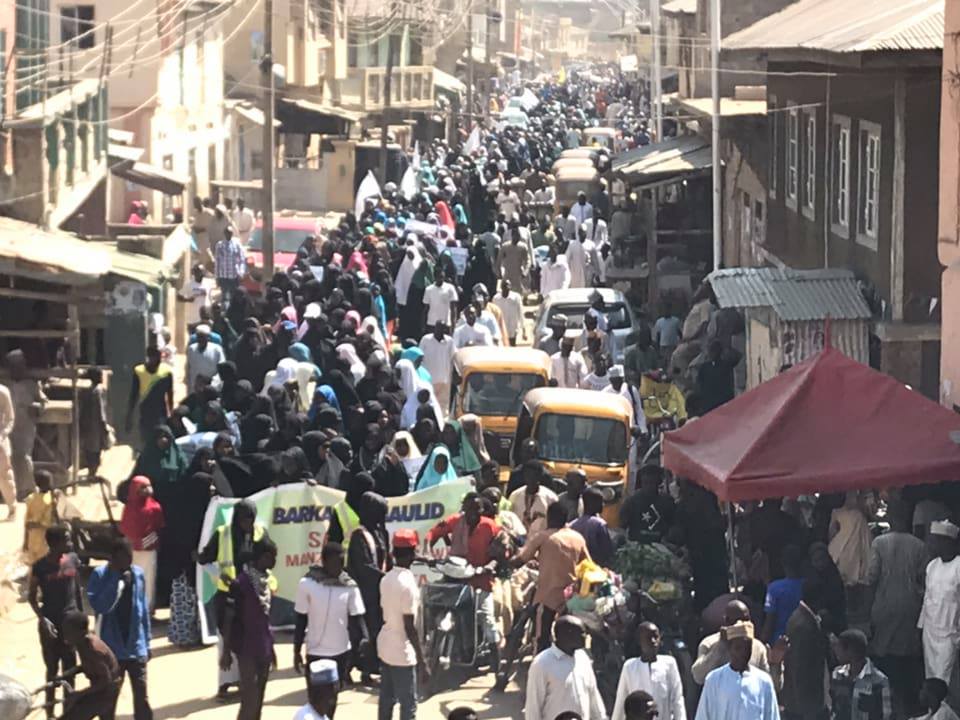 maulid procession kano 2018